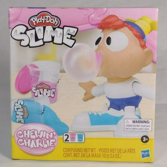 Slime PlayDoh Chewin Charlie Age 3+ (2 tubs) 102 g (3.6 Oz) - Picture 7 of 7